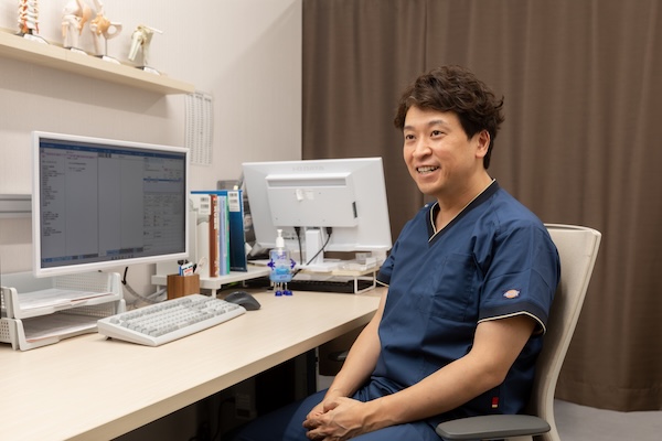 対話重視の診療スタイル